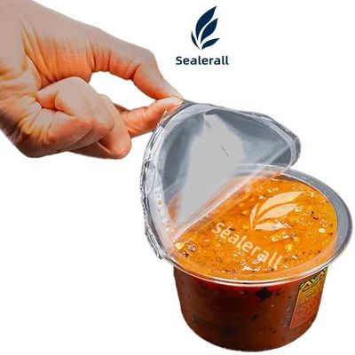 Beli 220V Plastik Tray Sealing Mesin Food Pack Sealing Mesin Untuk Sup pembuatan online