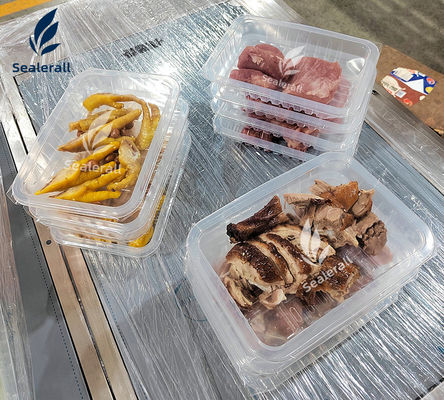 comprare 380V MAP Packaging Machine con controllo PLC per l'oca arrostita ISO9001 fabbricazione online