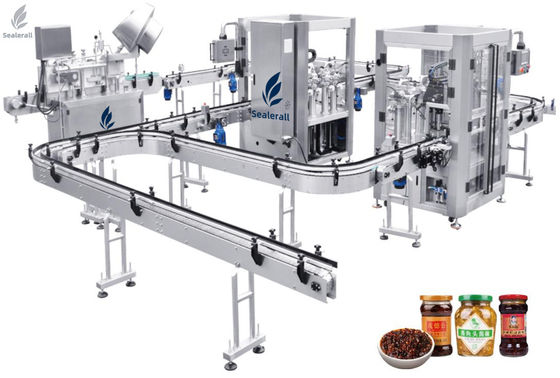kaufen Hochgeschwindigkeits-Energieeffizienz-Sauce Automatische Flaschenfüllmaschine Automatische Flüssigkeitsverpackungsmaschine Online-Herstellung