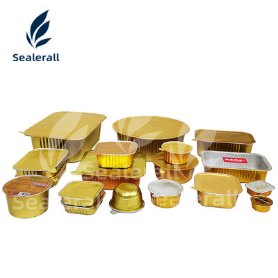 kopen Aluminiumfolie schotel roestvrij staal tray sealing machine automatische tray sealer online vervaardiging