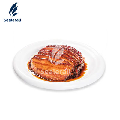 High Speed Map Machine Packaging For Braised Pork Rice ISO9001